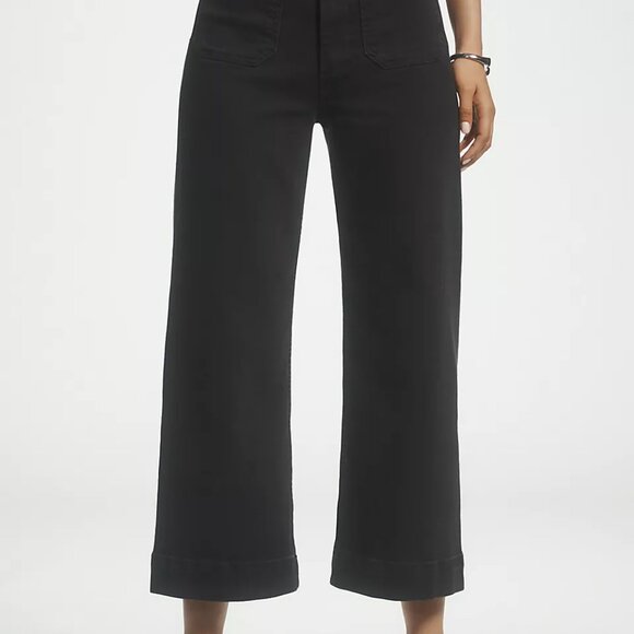 Anthropologie Maeve The Collette Pant Black Size 23 - Picture 1 of 4